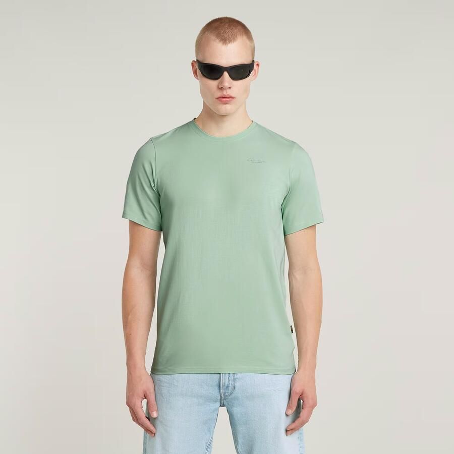 G-STAR RAW Heren Polo's & T-shirts Slim Base R T S s Groen - Foto 11