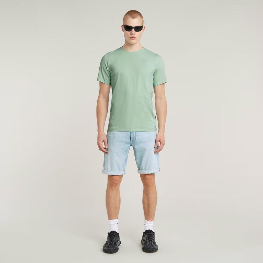 G-STAR RAW Heren Polo's & T-shirts Slim Base R T S s Groen - Foto 6