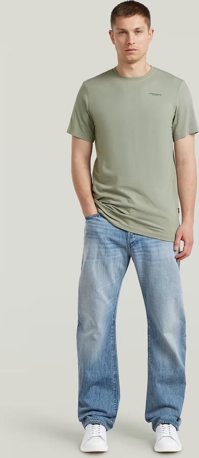 G-Star RAW Slim Base T-Shirt Groen Heren - Foto 9