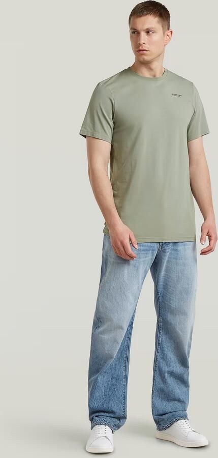 G-Star RAW Slim Base T-Shirt Groen Heren - Foto 8