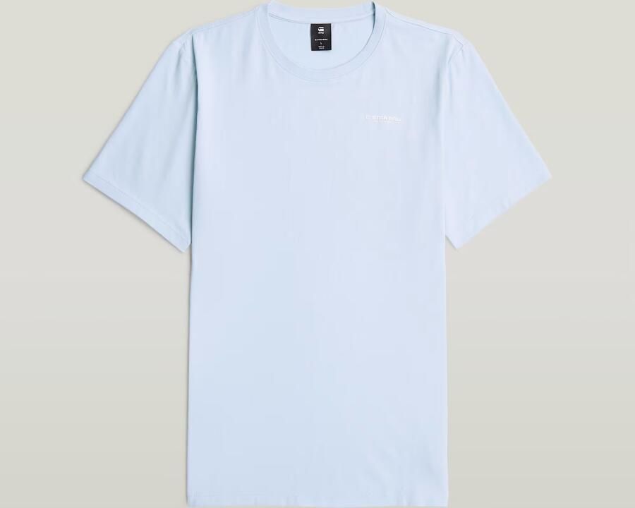 G-Star RAW Slim Base T-Shirt Lichtblauw Heren - Foto 4