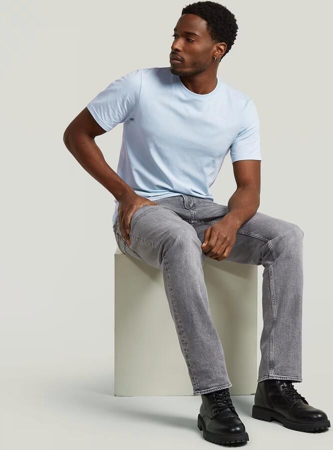 G-Star RAW Slim Base T-Shirt Lichtblauw Heren - Foto 5