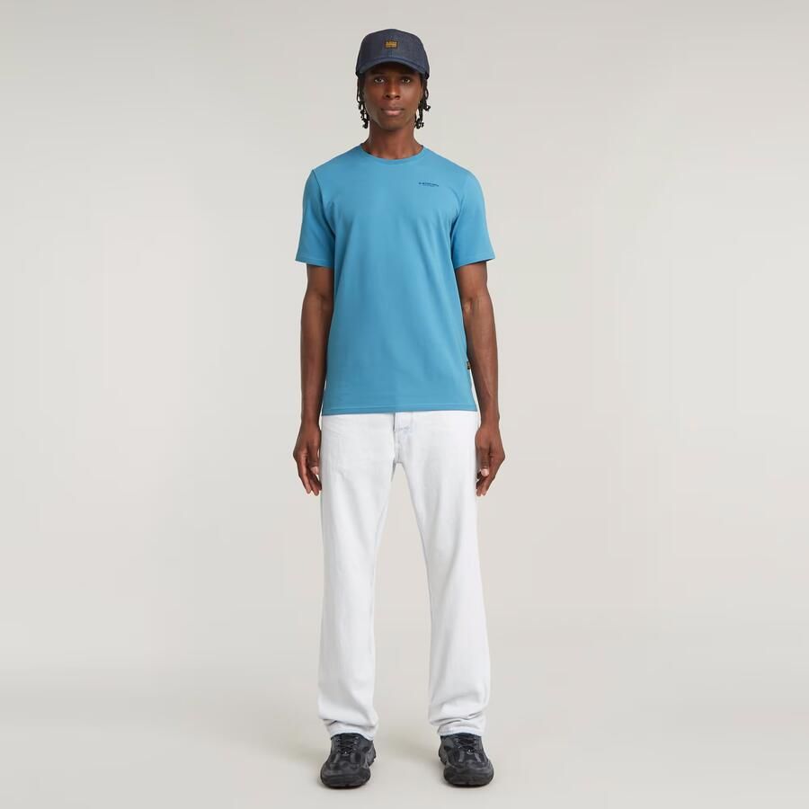 G-STAR RAW Heren Polo's & T-shirts Slim Base R T S s Blauw - Foto 10