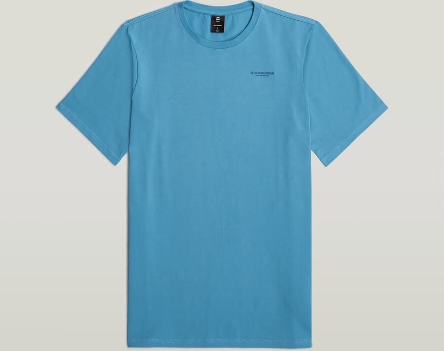 G-STAR RAW Heren Polo's & T-shirts Slim Base R T S s Blauw - Foto 13
