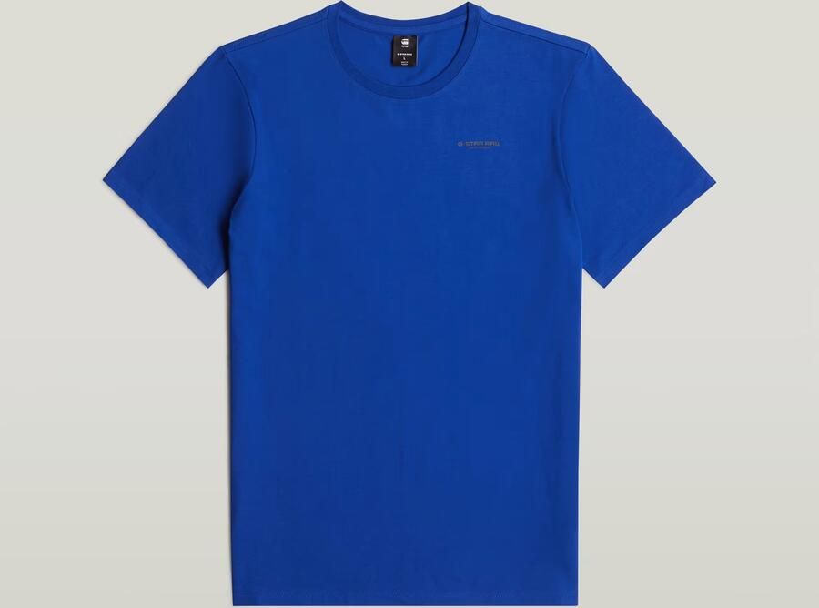 G-Star RAW Slim Base T-shirt Midden blauw Heren - Foto 4