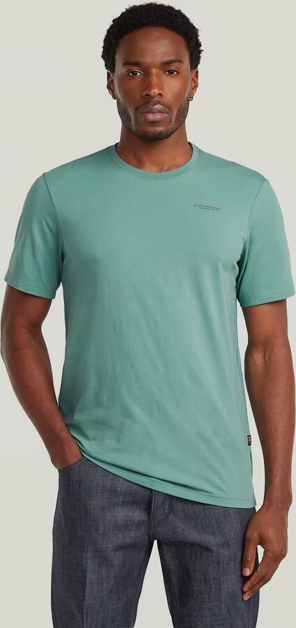 G-STAR RAW Heren Polo's & T-shirts Slim Base R T S\s Mint - Foto 10