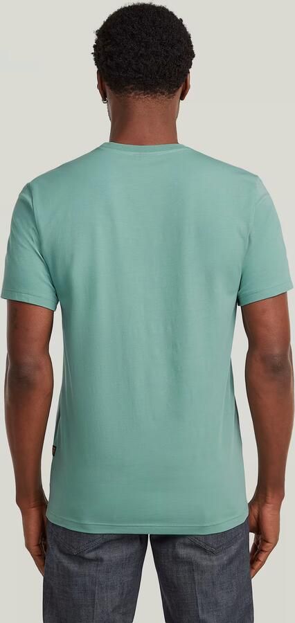 G-STAR RAW Heren Polo's & T-shirts Slim Base R T S\s Mint - Foto 14