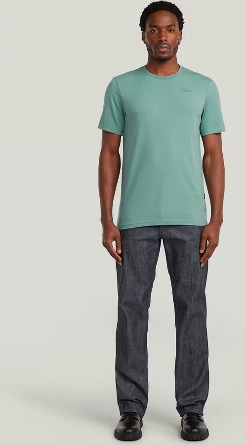 G-STAR RAW Heren Polo's & T-shirts Slim Base R T S\s Mint - Foto 12