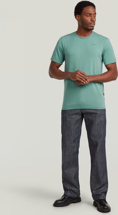 G-STAR RAW Heren Polo's & T-shirts Slim Base R T S\s Mint - Foto 13