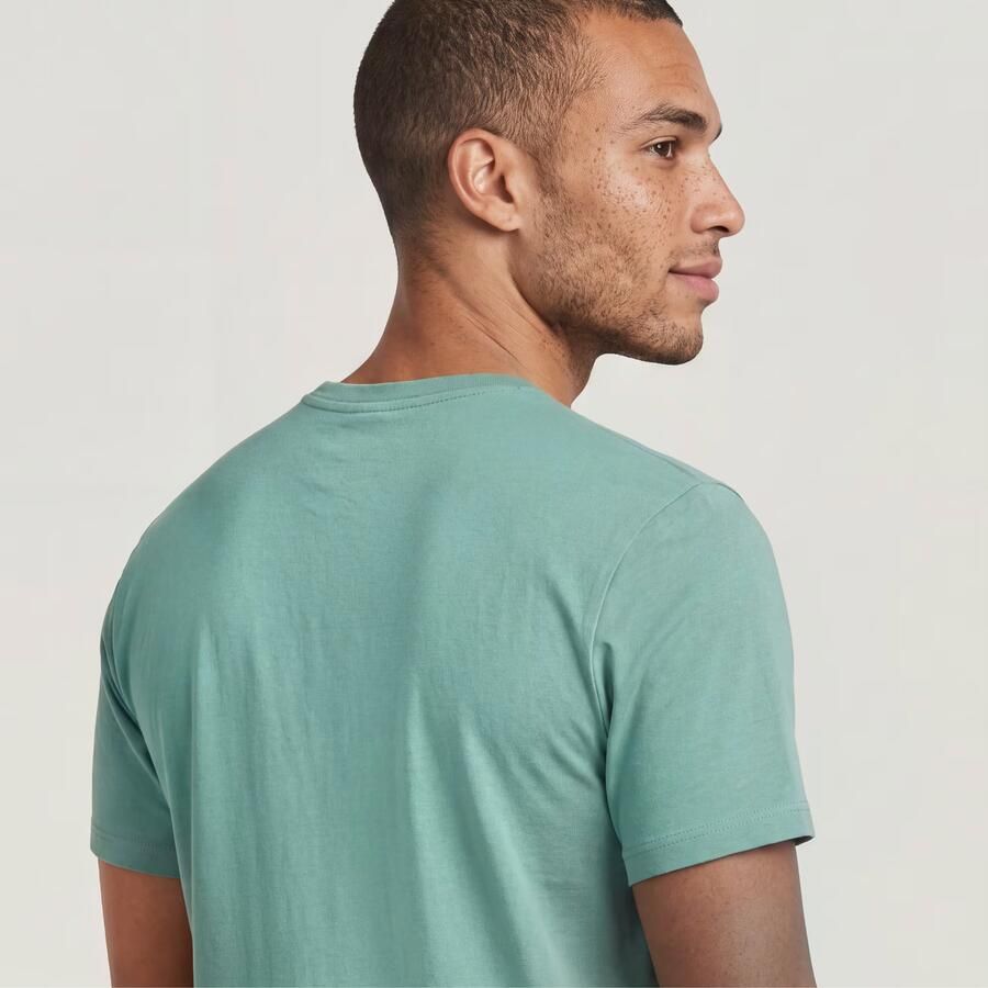 G-STAR RAW Heren Polo's & T-shirts Slim Base R T S\s Mint - Foto 8