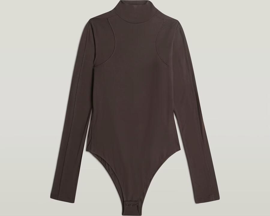 G-Star RAW Slim Body Top Bruin Dames - Foto 5