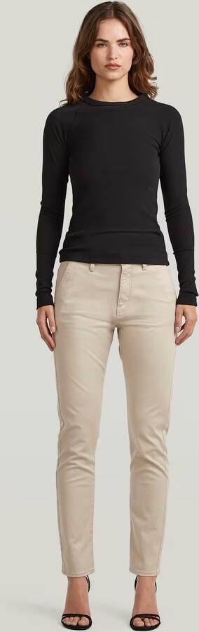 G-Star RAW Slim Chino Beige Dames - Foto 7
