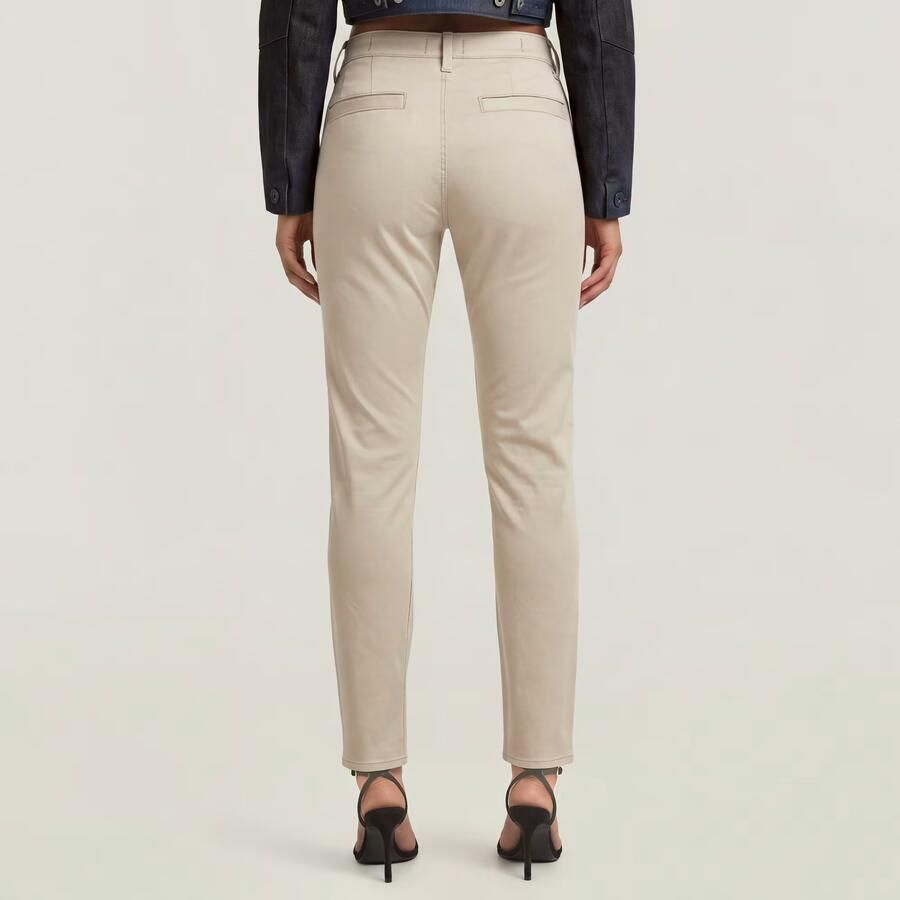 G-Star RAW Slim Chino Beige Dames - Foto 3