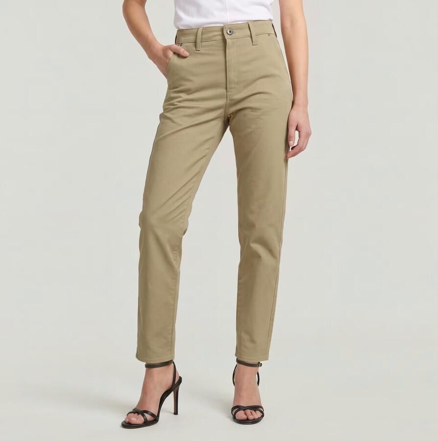 G-Star RAW Slim Chino Beige Dames - Foto 4