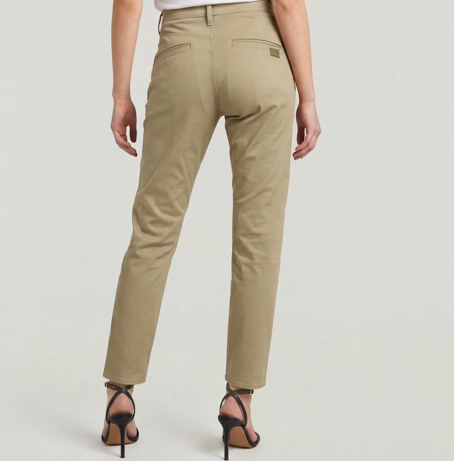 G-Star RAW Slim Chino Beige Dames - Foto 5