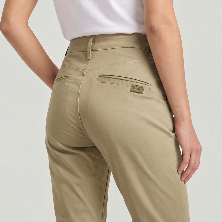 G-Star RAW Slim Chino Beige Dames - Foto 3