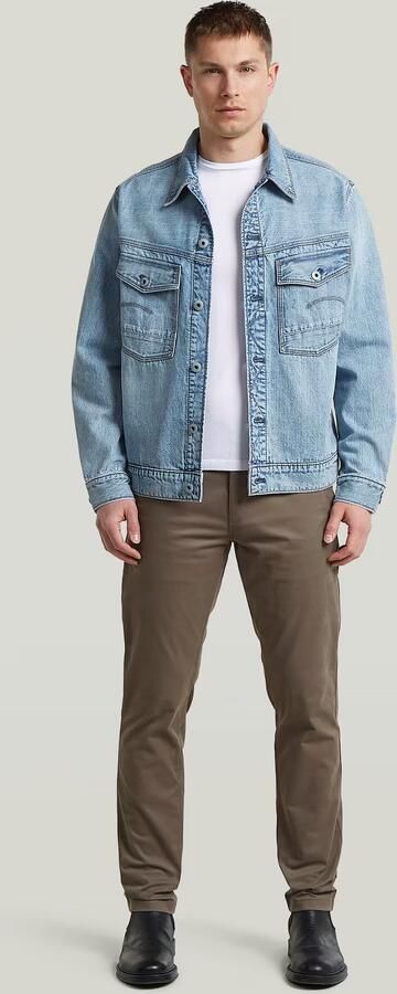 G-Star RAW Slim Chino Bruin Heren - Foto 6
