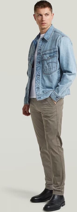 G-Star RAW Slim Chino Bruin Heren - Foto 7