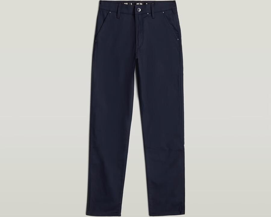 G-Star RAW Slim Chino Donkerblauw Dames - Foto 4