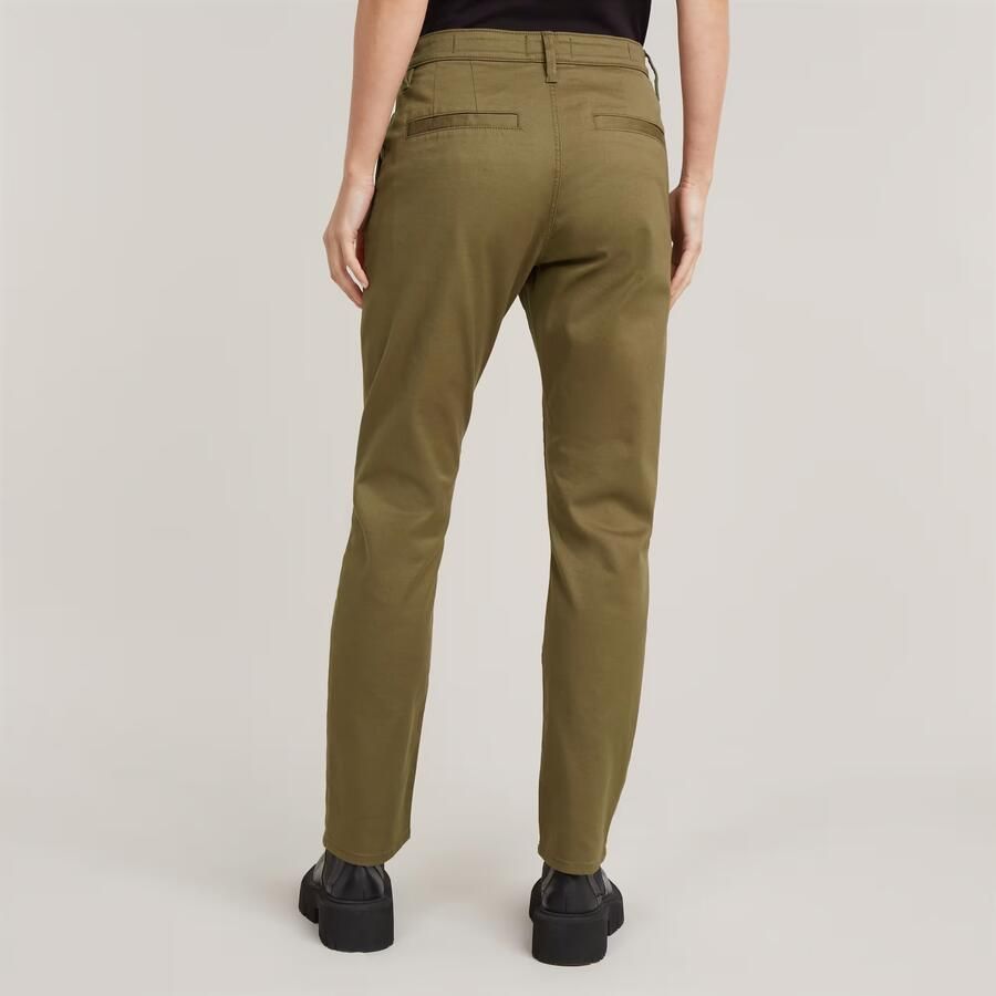 G-Star RAW Slim Chino Groen Dames - Foto 2