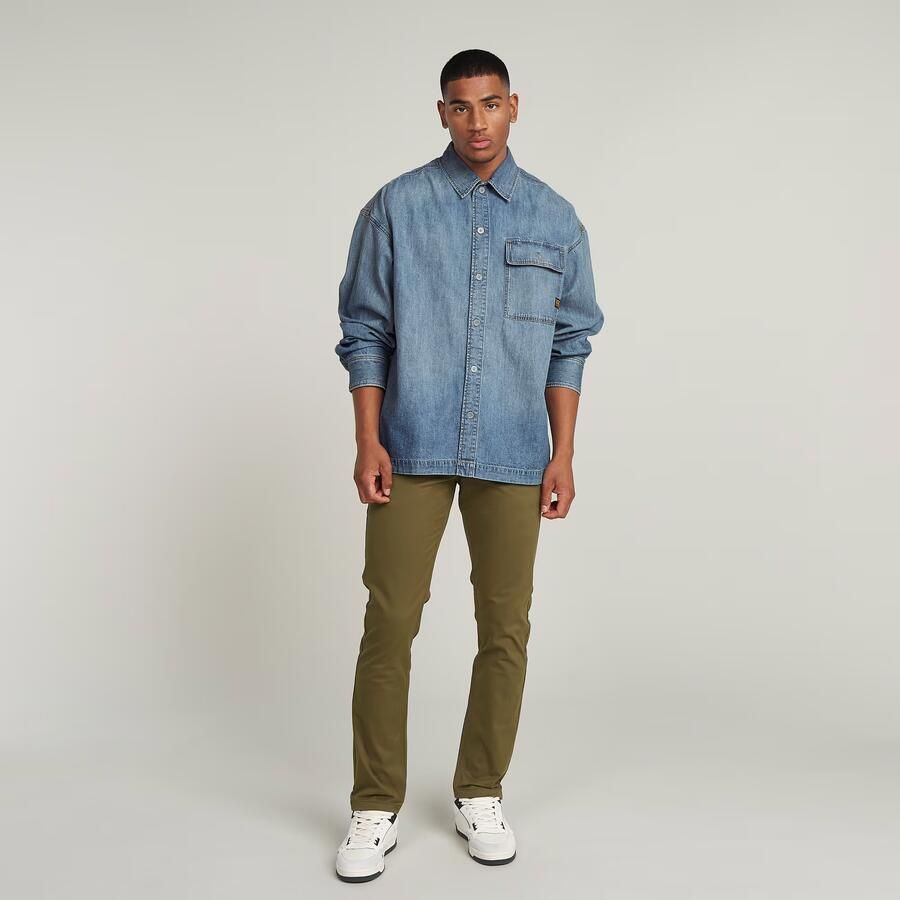 G-Star RAW Slim Chino Groen Heren - Foto 2