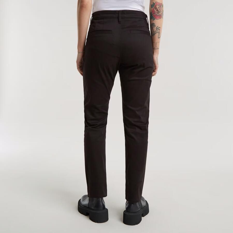 G-Star Raw Broek D25261-D715 SLIM WMN CHINO-6484 DK BLACK - Foto 2