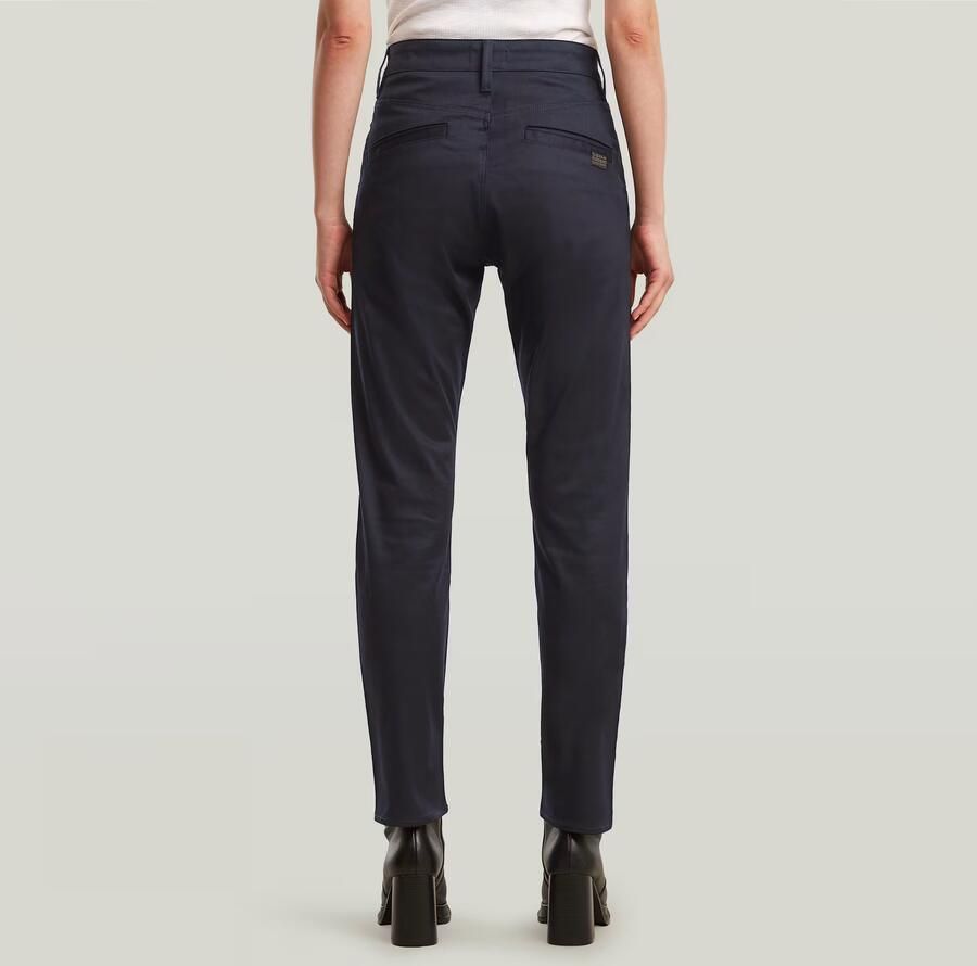 G-Star Slim Fit Chino Broek voor Dames Black Dames - Foto 3