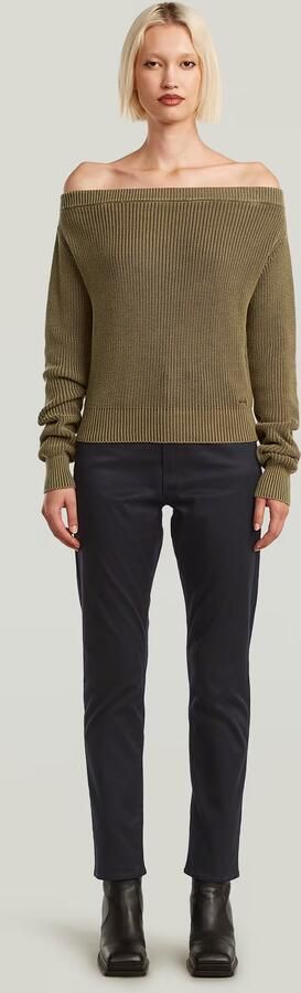 G-Star Slim Fit Chino Broek voor Dames Black Dames - Foto 7
