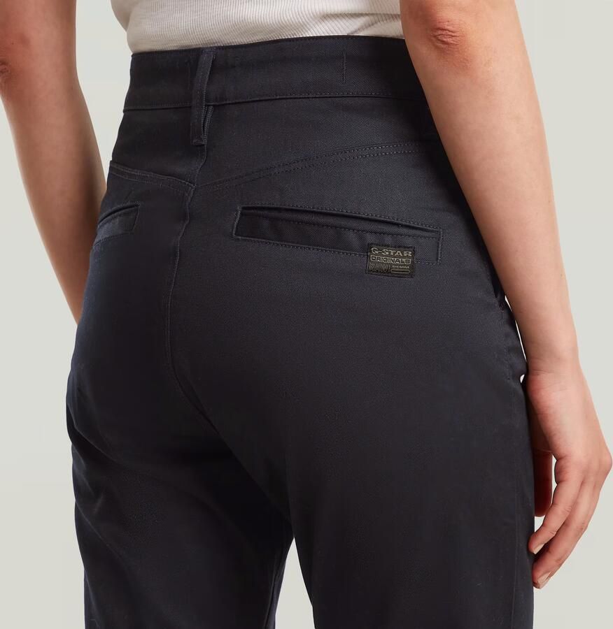 G-Star Slim Fit Chino Broek voor Dames Black Dames - Foto 4
