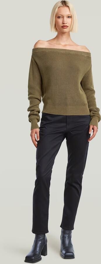 G-Star Slim Fit Chino Broek voor Dames Black Dames - Foto 6