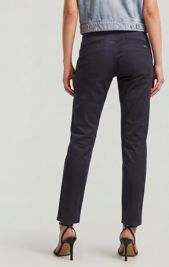 G-Star RAW Slim Chino Zwart Dames - Foto 5