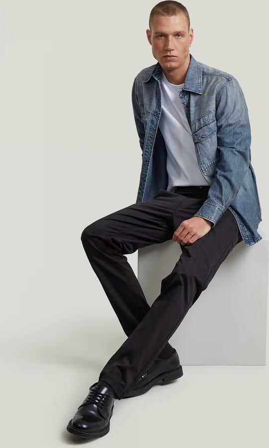G-Star RAW Slim Chino Zwart Heren - Foto 5