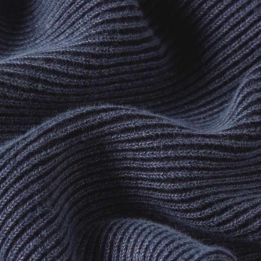 G-Star RAW Slim Gebreide Jurk Donkerblauw Dames - Foto 2