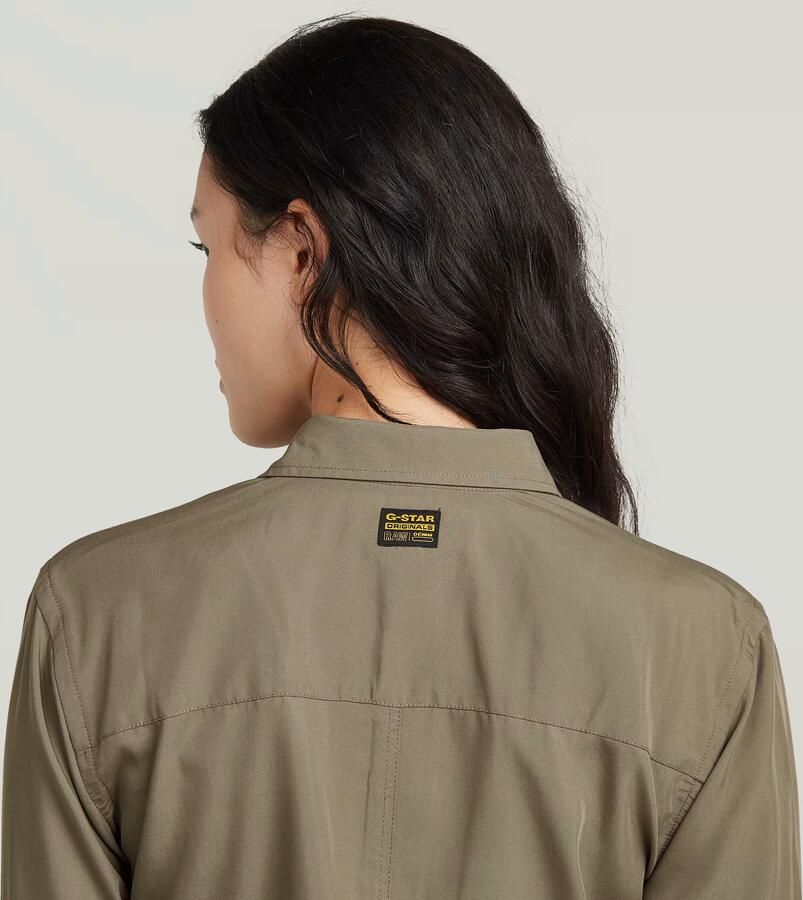 G-Star RAW Slim Kick Longsleeve Overhemd Bruin Dames - Foto 3