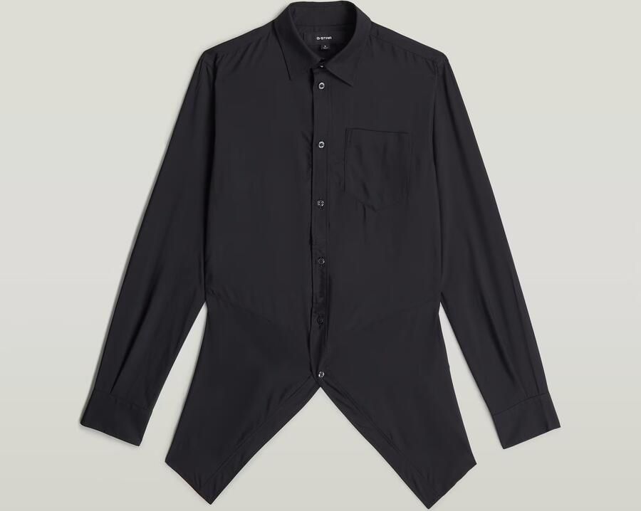 G-Star RAW Slim Kick Longsleeve Overhemd Zwart Dames