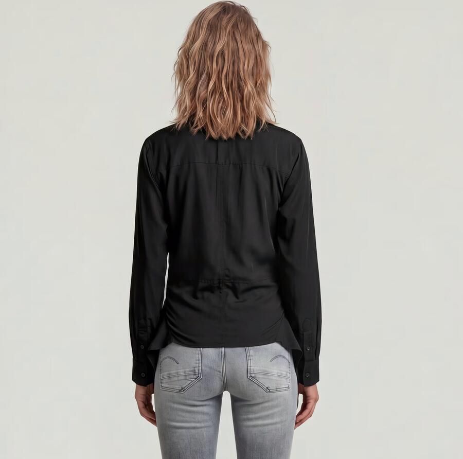 G-Star RAW Slim Kick Longsleeve Overhemd Zwart Dames - Foto 3