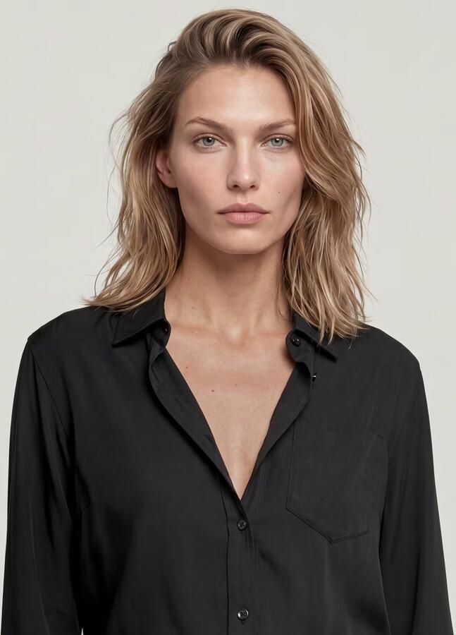 G-Star RAW Slim Kick Longsleeve Overhemd Zwart Dames - Foto 5