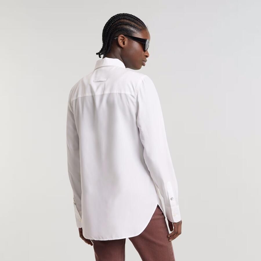 G-Star RAW Slim Pocket Blouse Wit Dames - Foto 2