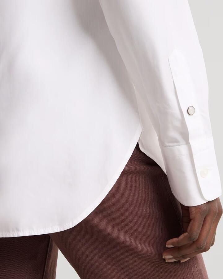 G-Star RAW Slim Pocket Blouse Wit Dames - Foto 7