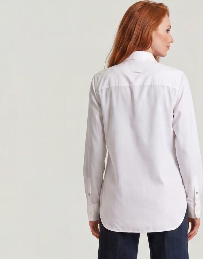 G-Star RAW Slim Pocket Blouse Wit Dames - Foto 9