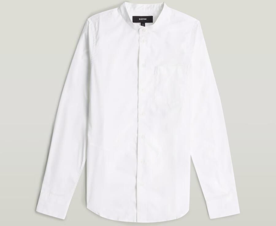 G-Star RAW Slim Poplin Overhemd Wit Dames - Foto 3