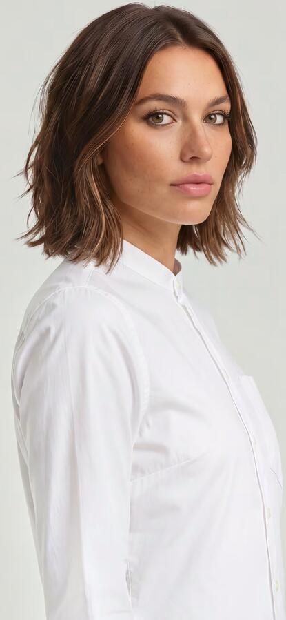 G-Star RAW Slim Poplin Overhemd Wit Dames - Foto 5