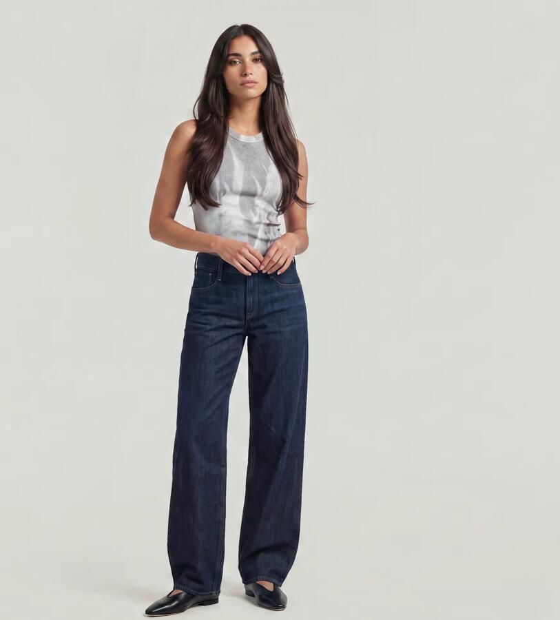 G-Star RAW Slim Rib AOP Tanktop Meerkleurig Dames - Foto 3
