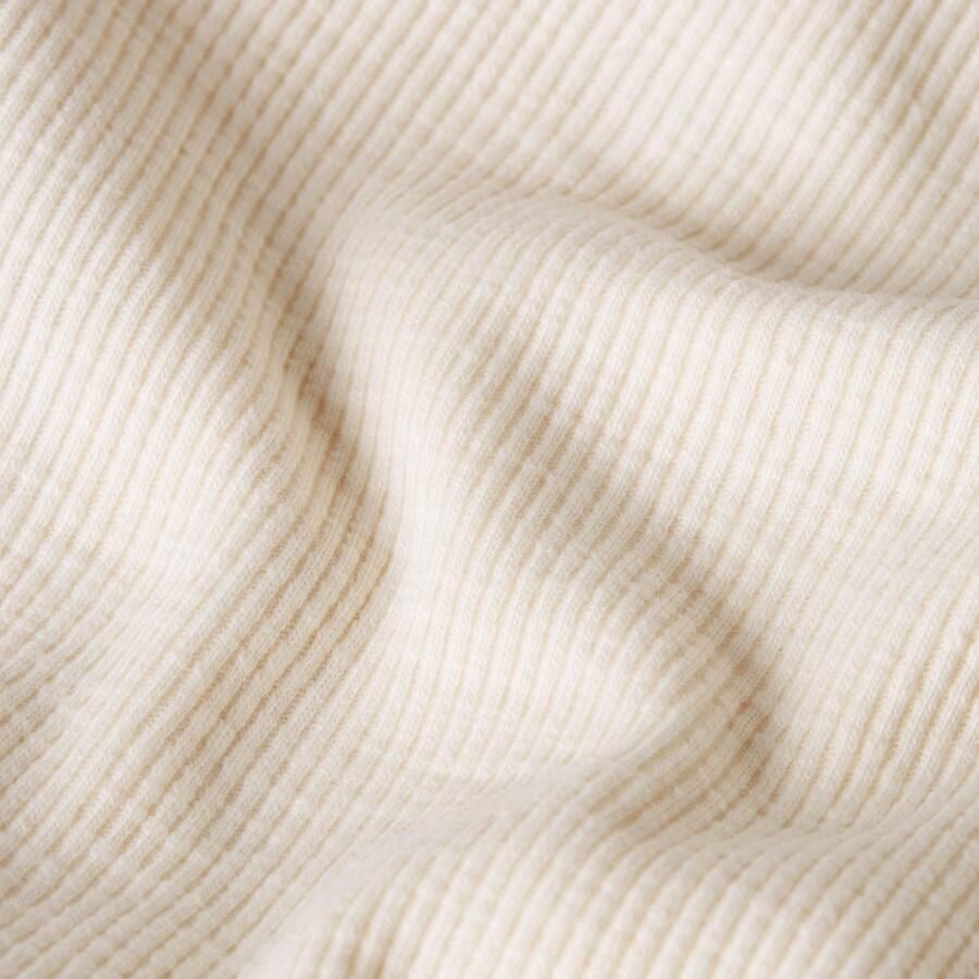 G-Star RAW Slim Rib Flatlock Tee Beige Dames - Foto 2