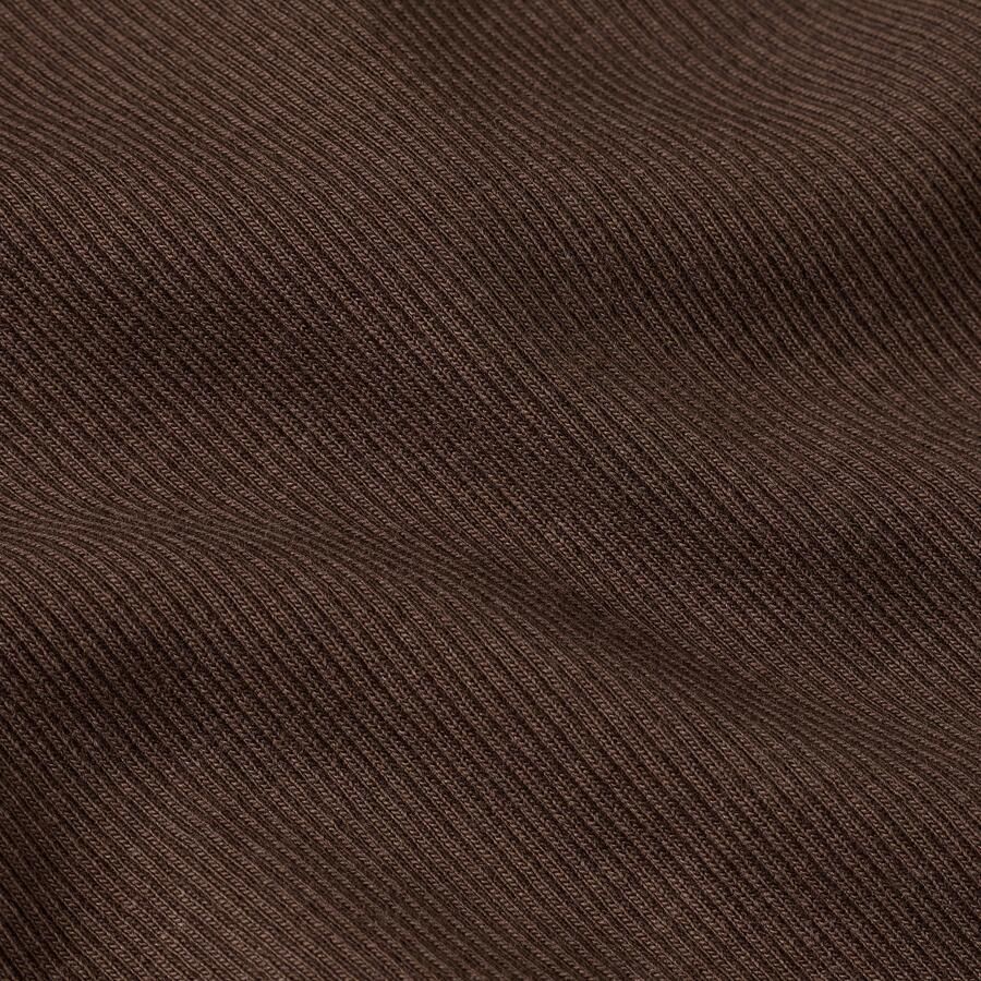 G-Star RAW Slim Rib Mock Neck Bruin Dames