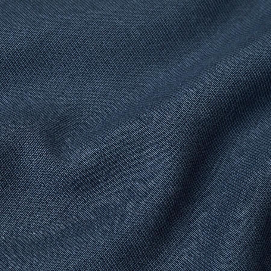 G-Star RAW Slim Rib Open Neck Longsleeve T-Shirt Donkerblauw Dames