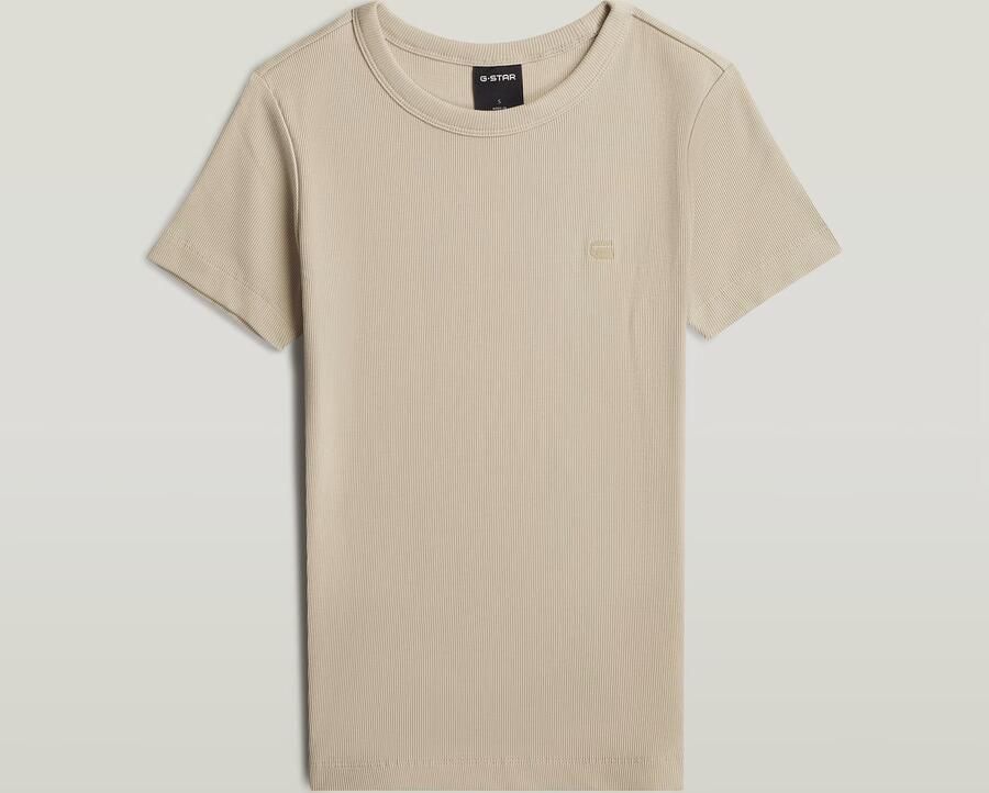 G-Star Raw Slim Fit T-shirt met logo-stitching - Foto 7