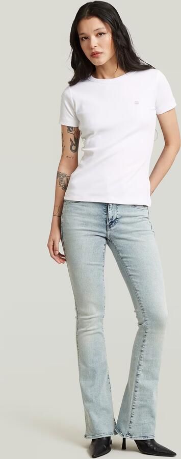 G-Star Raw Slim Fit T-shirt met logo-stitching - Foto 12
