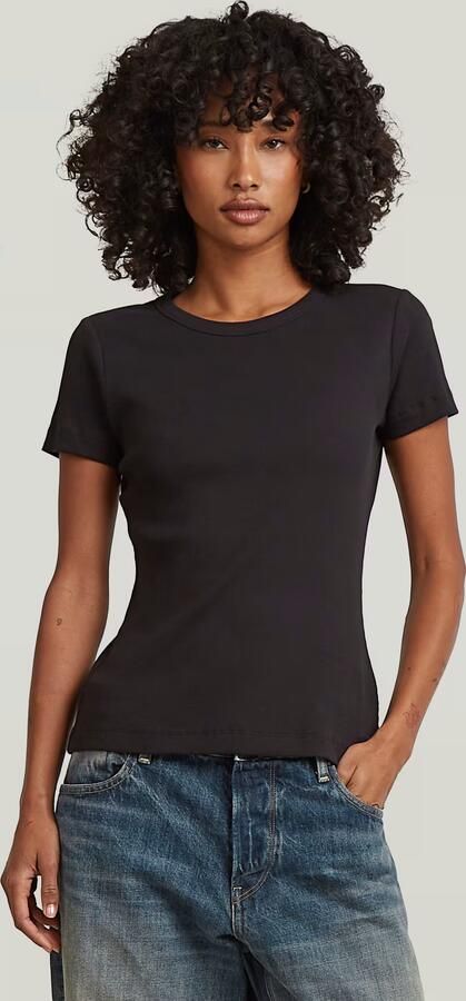 G-Star Raw Slim Fit T-shirt met logo-stitching - Foto 7