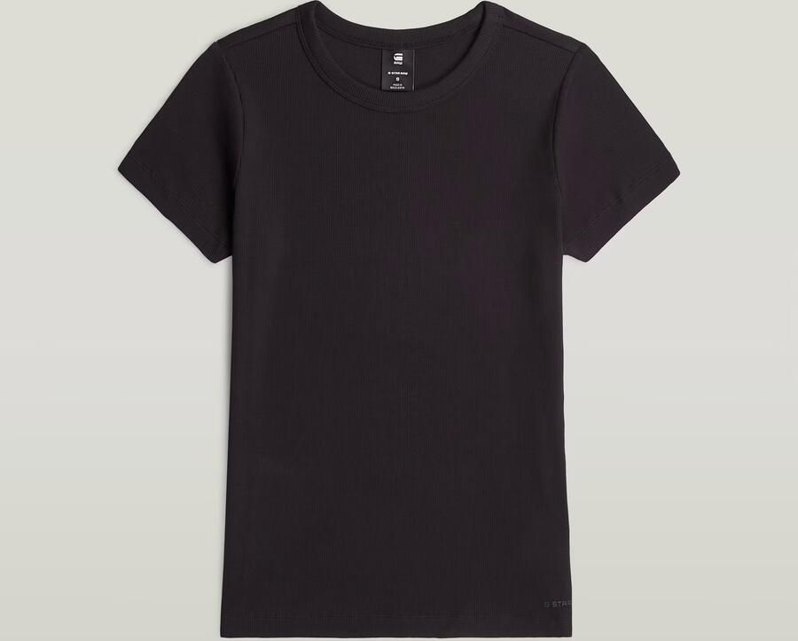 G-Star Raw Slim Fit T-shirt met logo-stitching - Foto 9